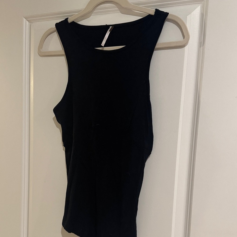 Free People Classic Black Tank Top